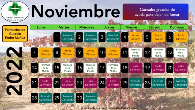 2022-11 Calendario Mulilla Noviembre 2022